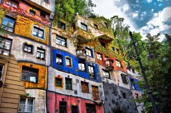 Hundertwasserův dům ve Vídni