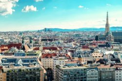 Panoramatický pohled Vídně